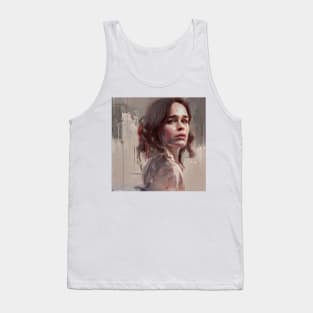 Painting  of Emilia Tank Top